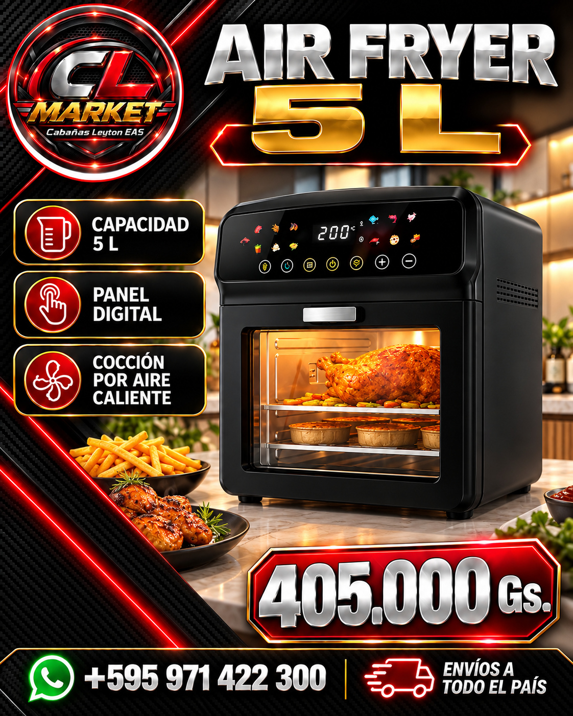 Air fryer 5L